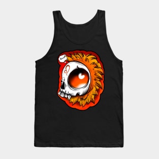 Leo skull Tank Top